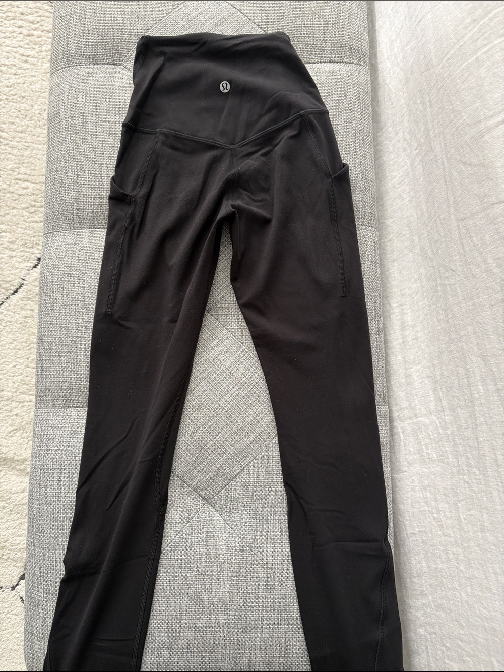 lululemon athletica Black High-Rise Leggings with Side Phone Pockets